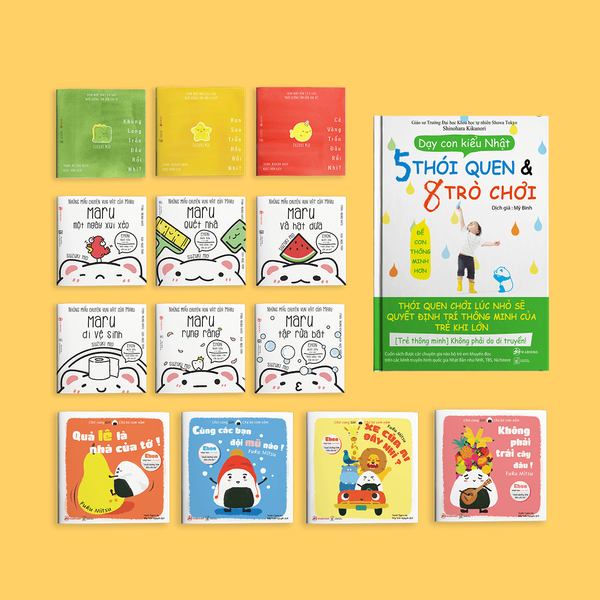 Set Ehon những mẩu chuyện vụn vặt của Maru - bộ