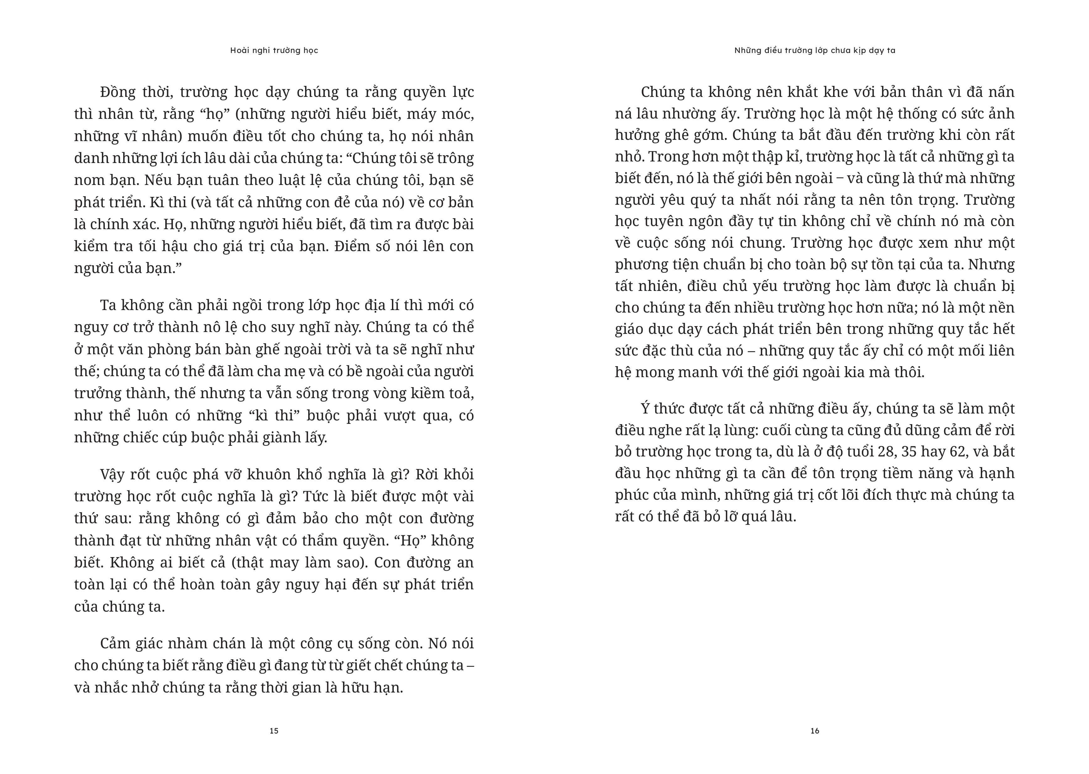 Trường học cuộc đời - Những điều trường lớp chưa kịp dạy ta