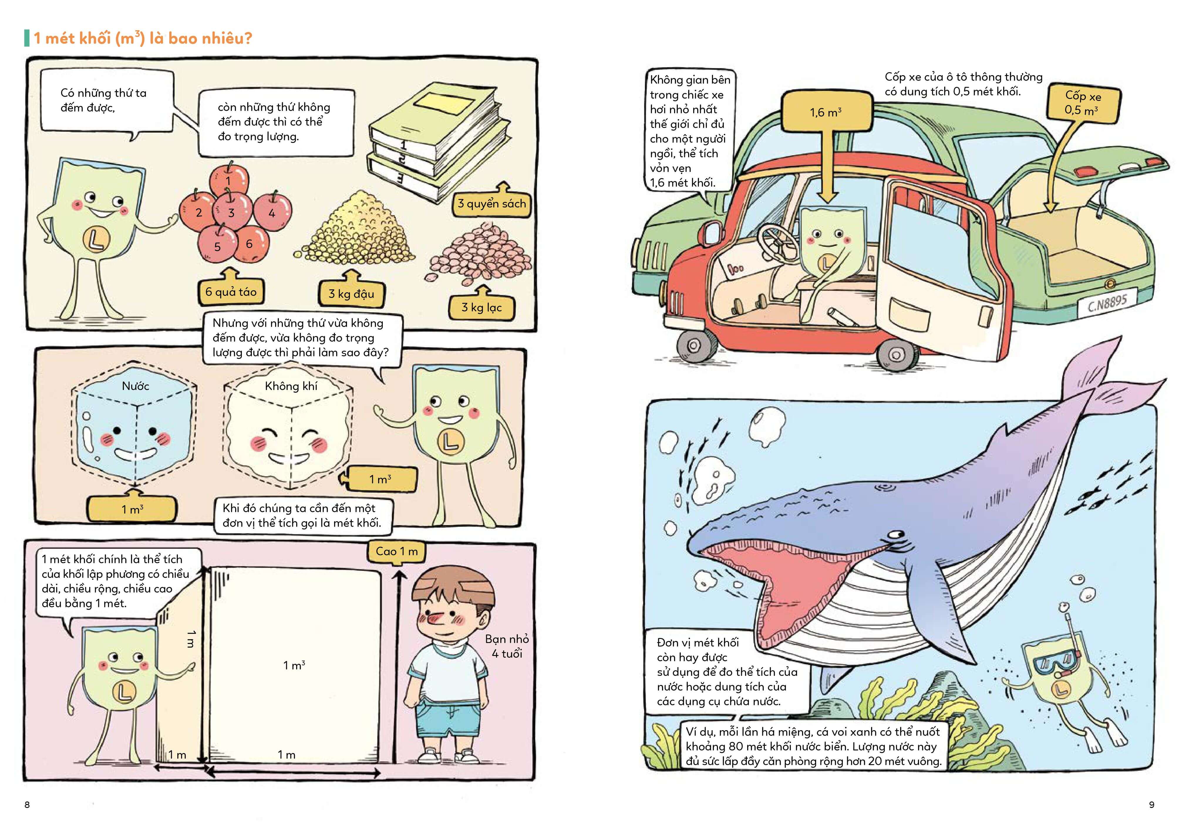 Combo 08 cuốn Giỏi đo lường, giỏi toán học