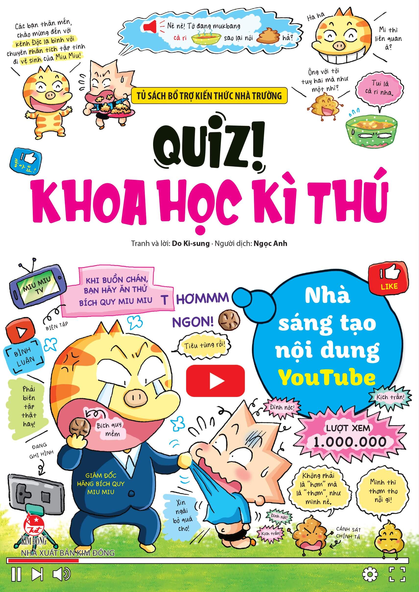 Quiz! Khoa học kì thú: bộ 8 cuốn phần 4
