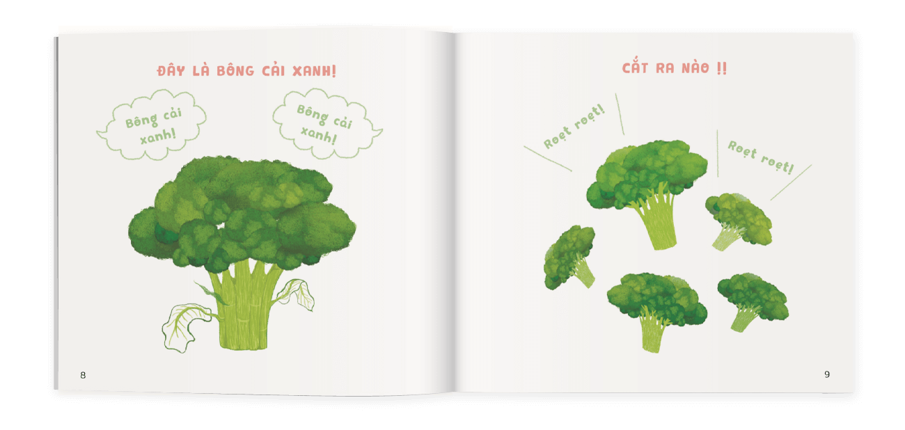 Set Ehon Bé thích ăn món gì - bộ