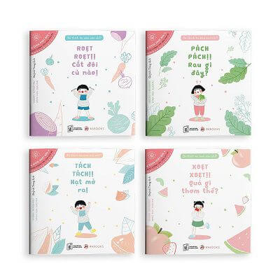 Set Ehon Bé thích ăn món gì - bộ