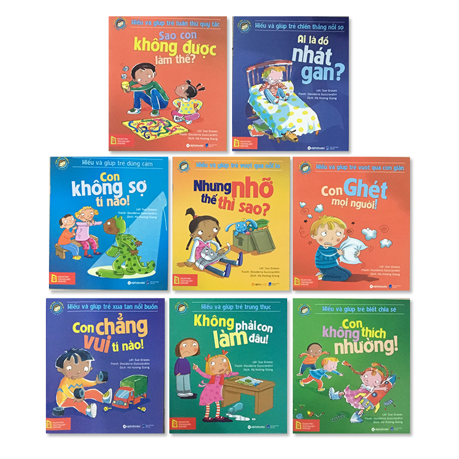 Hiểu về cảm xúc và hành vi của trẻ - bộ 08 cuốn