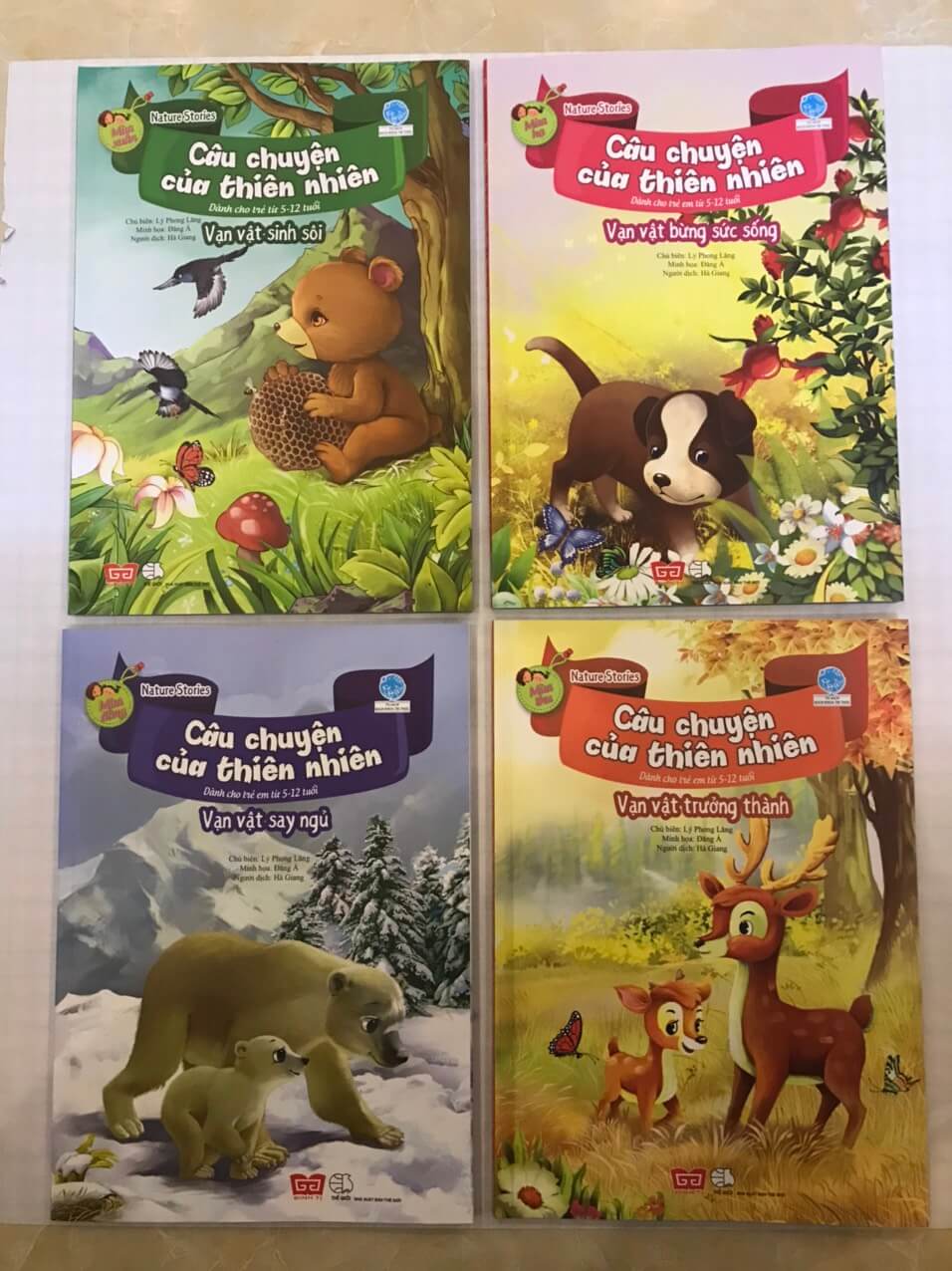 Câu chuyện của thiên nhiên - bộ 4 cuốn