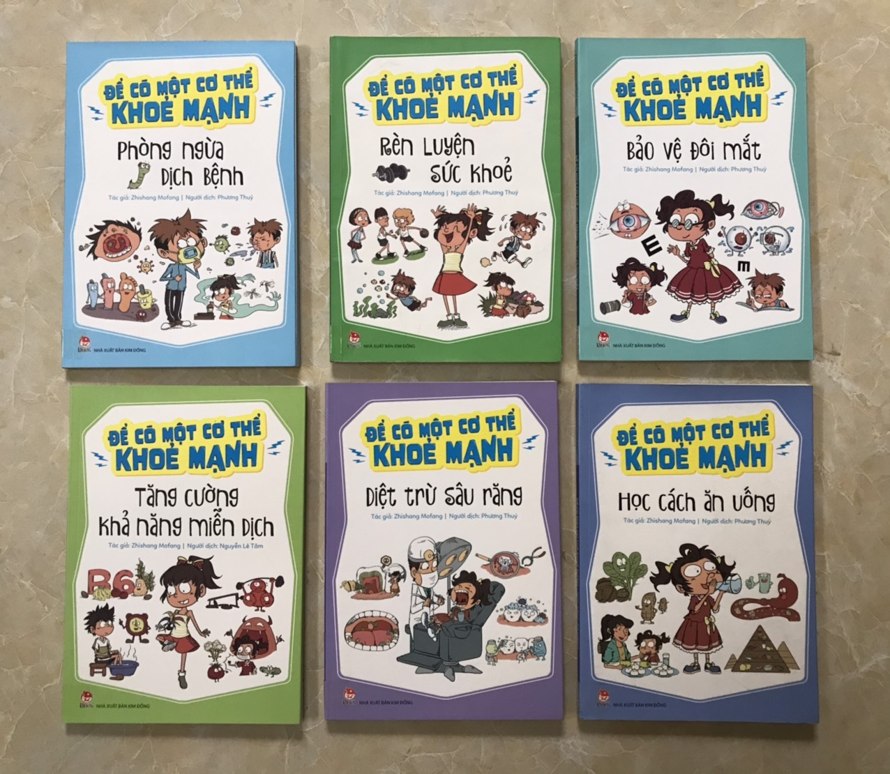 Để có một cơ thể khỏe mạnh - bộ 06 cuốn