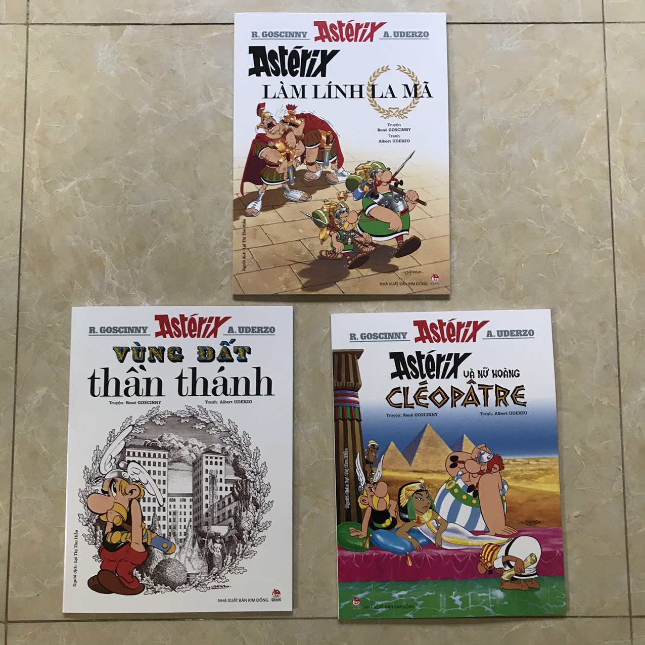 Combo 03 cuốn Asterix