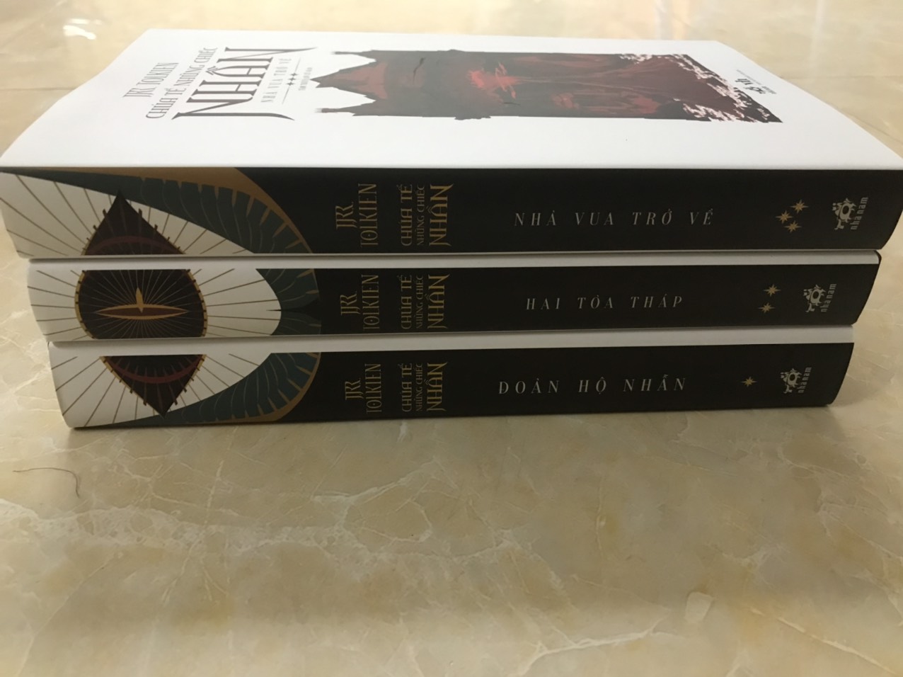 Combo 03 cuốn: chúa tể những chiếc nhẫn