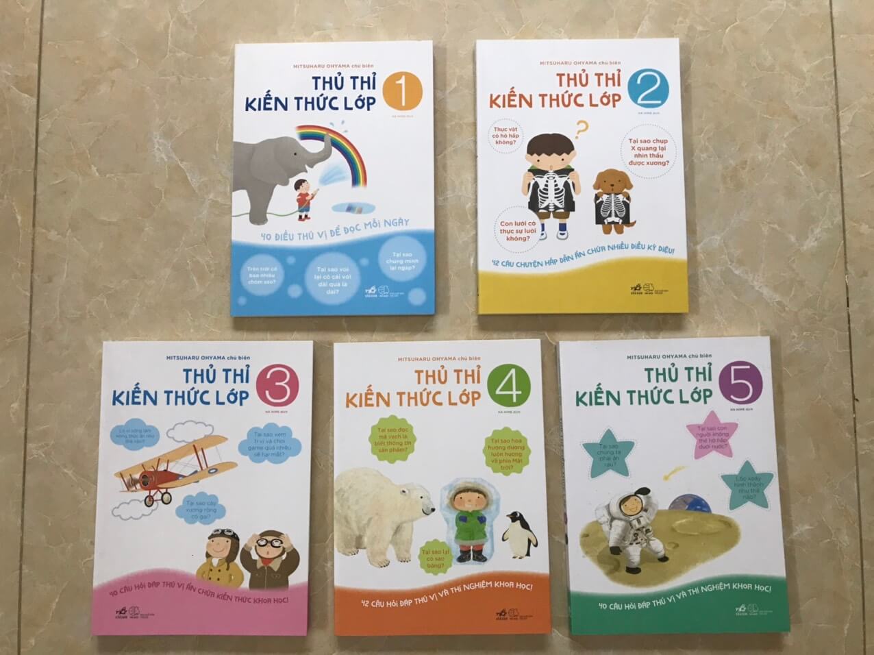 Combo 05 cuốn: thủ thỉ kiến thức