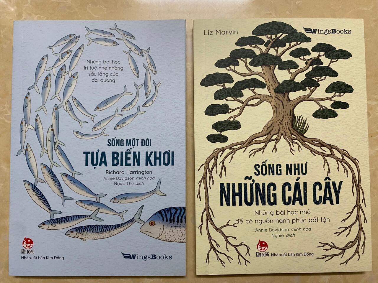 Combo 2 cuốn Sống Như Những Cái Cây + Sống Một Đời Tựa Biển Khơi