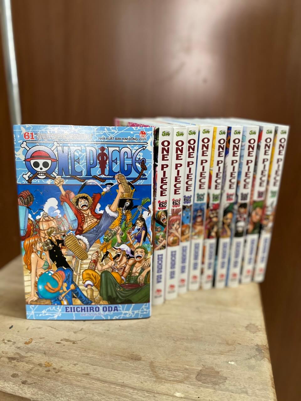 Combo 10 cuốn ONE PIECE - tập 61 - tập 70