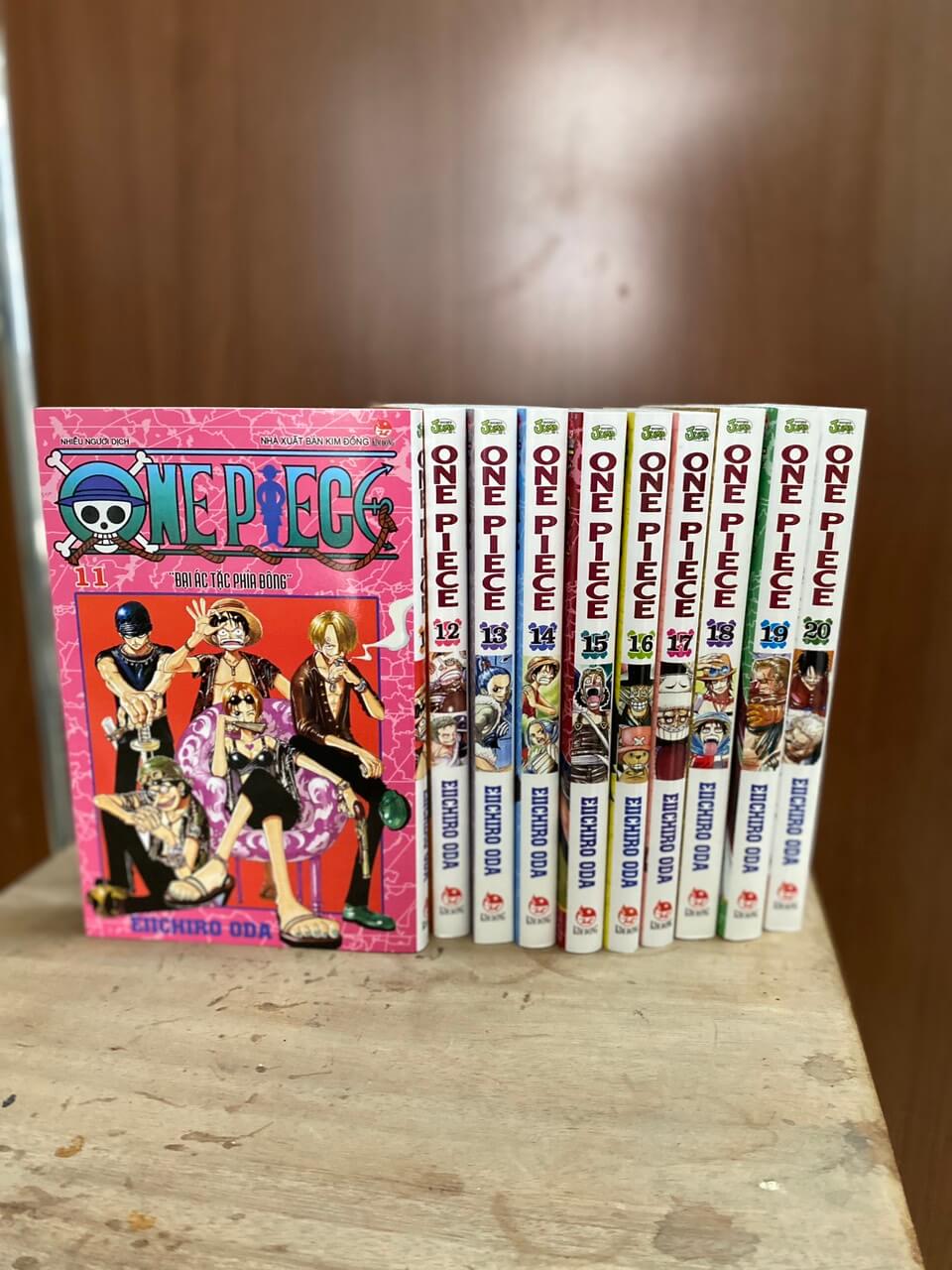 Combo 10 cuốn ONE PIECE - tập 11 - tập 20
