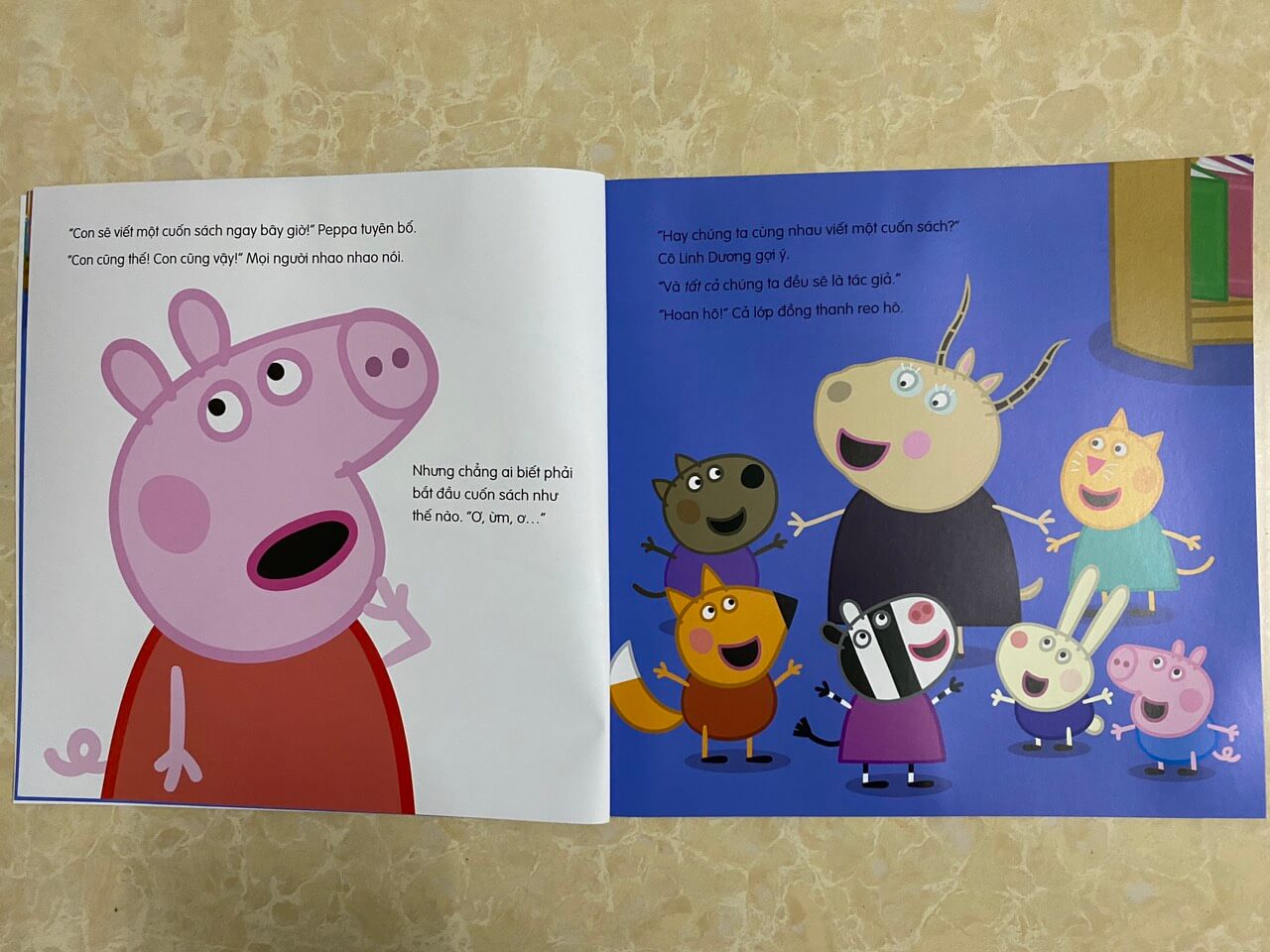 Combo 08 cuốn thế giới của Peppa (khổ 24x23cm)