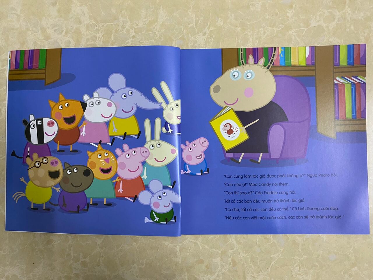 Combo 08 cuốn thế giới của Peppa (khổ 24x23cm)