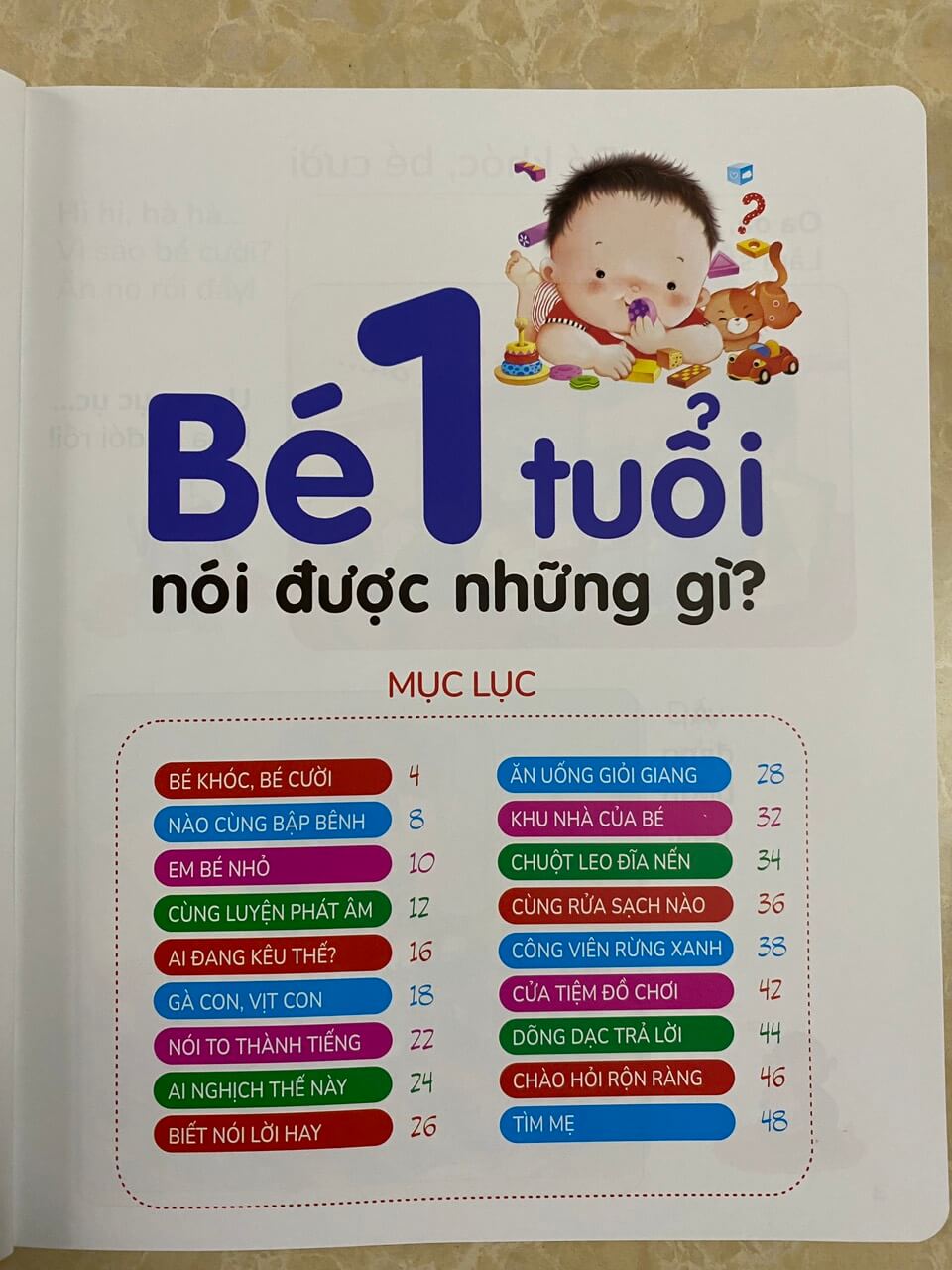 Combo 04 cuốn Hiểu từng tuổi con - bé 1 tuổi