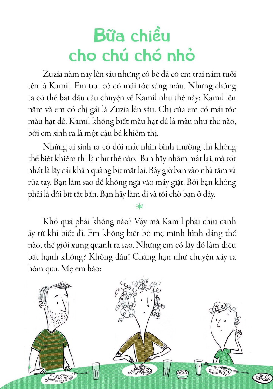 Kamil - cậu bé "nhìn" mọi thứ bằng tay
