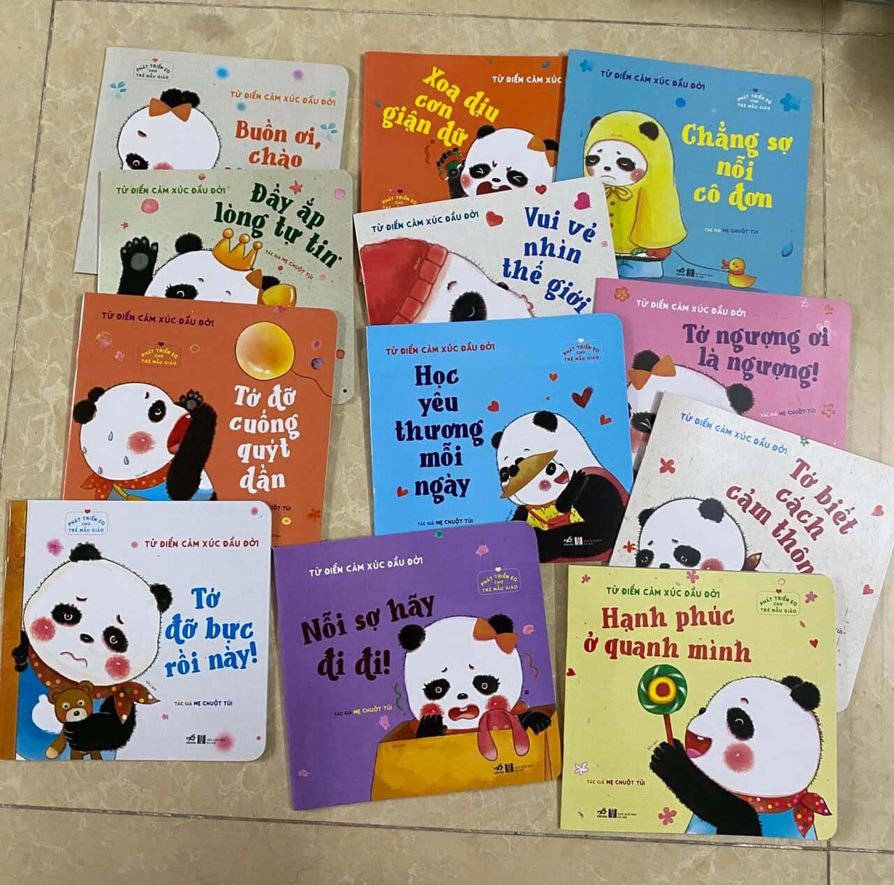 combo 12 cuốn: Từ điển cảm xúc đầu đời