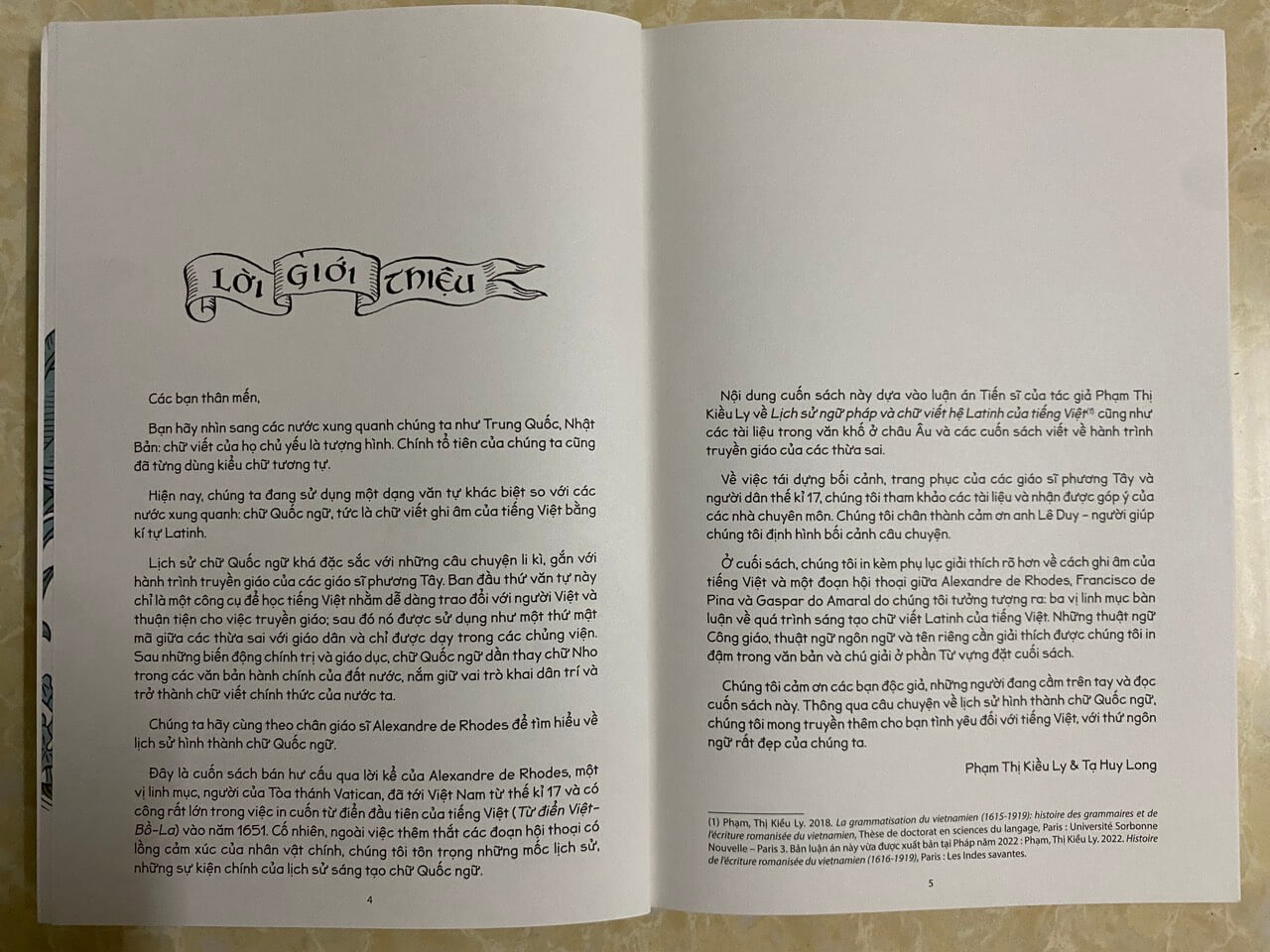NGƯỜI VIỆT GỌI TÔI LÀ CHA ĐẮC LỘ - HÀNH TRÌNH SÁNG TẠO CHỮ QUỐC NGỮ