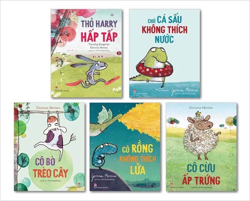 COMBO SÁCH CỦA TÁC GIẢ GEMMA MERINO (5 QUYỂN)