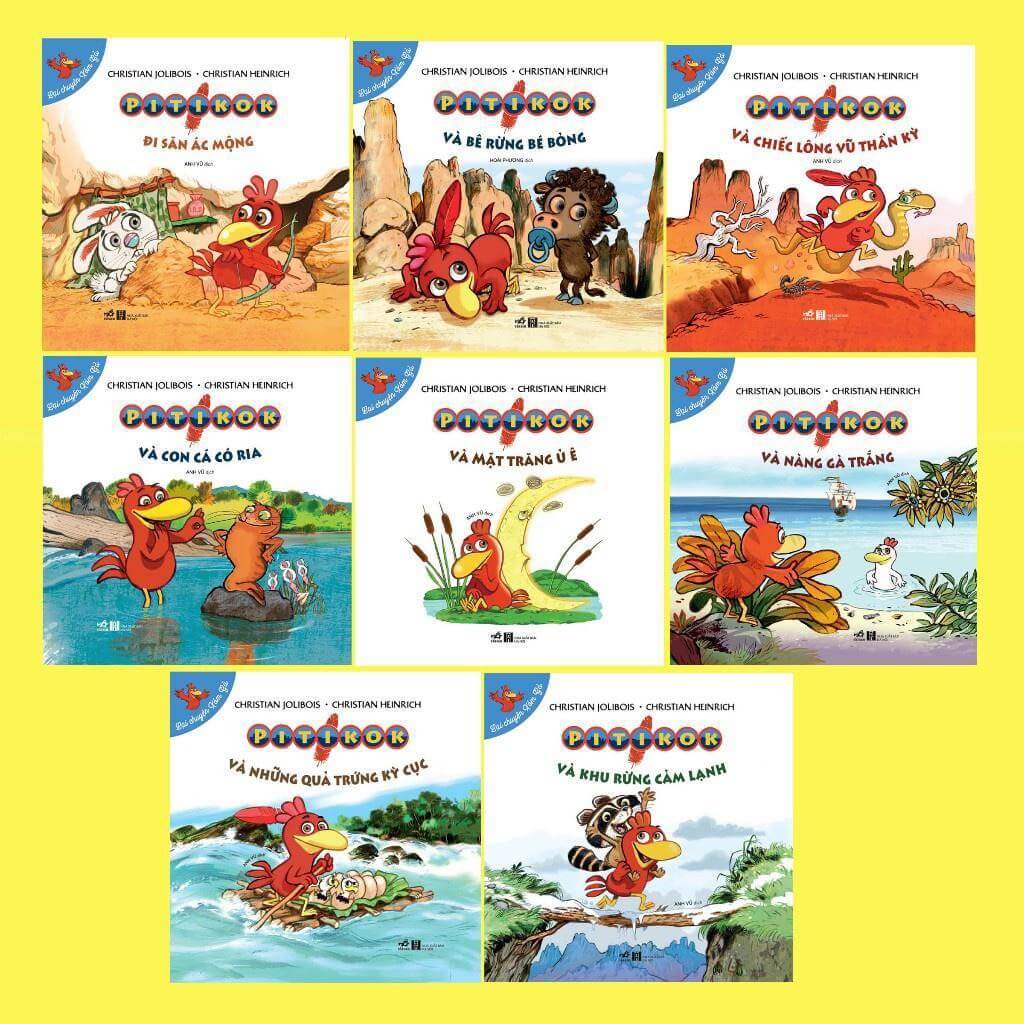 Combo 08 cuốn: lại chuyện xóm gà