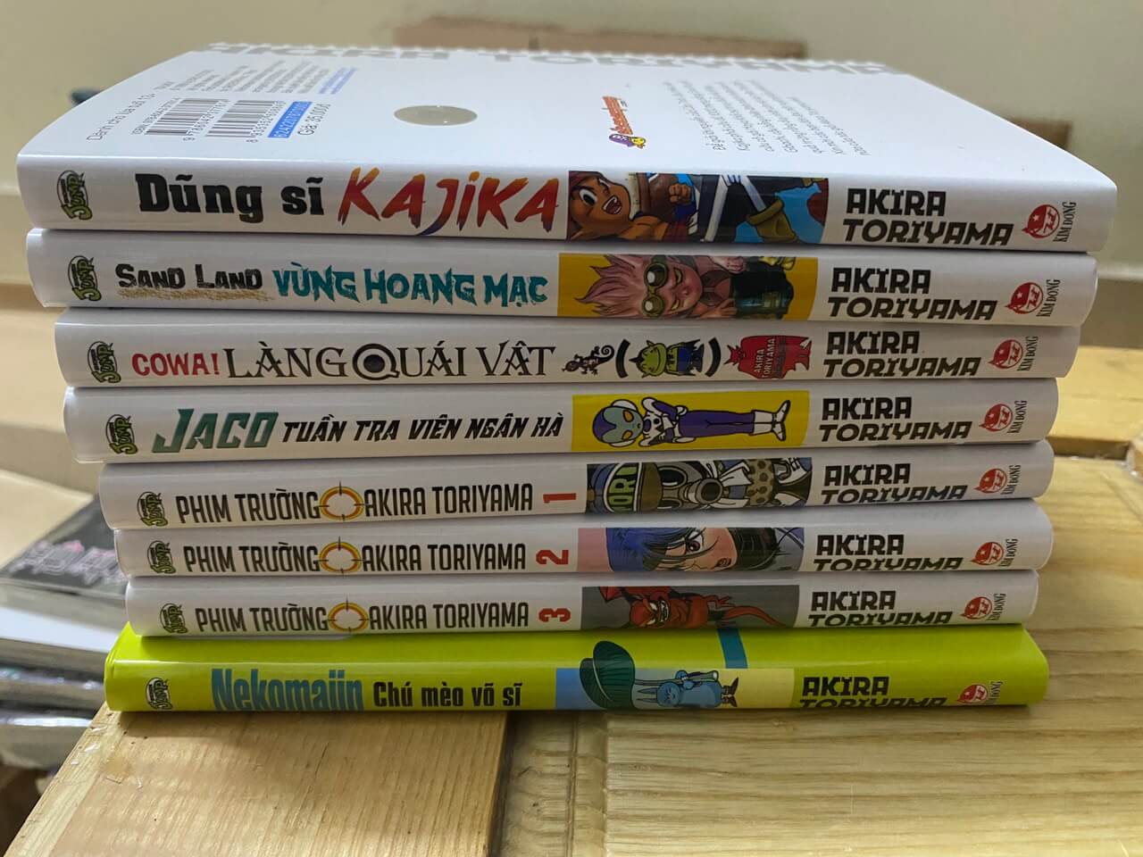 Combo Manga - Tuyển Tập Akira Toriyama (Bộ 8 Cuốn)