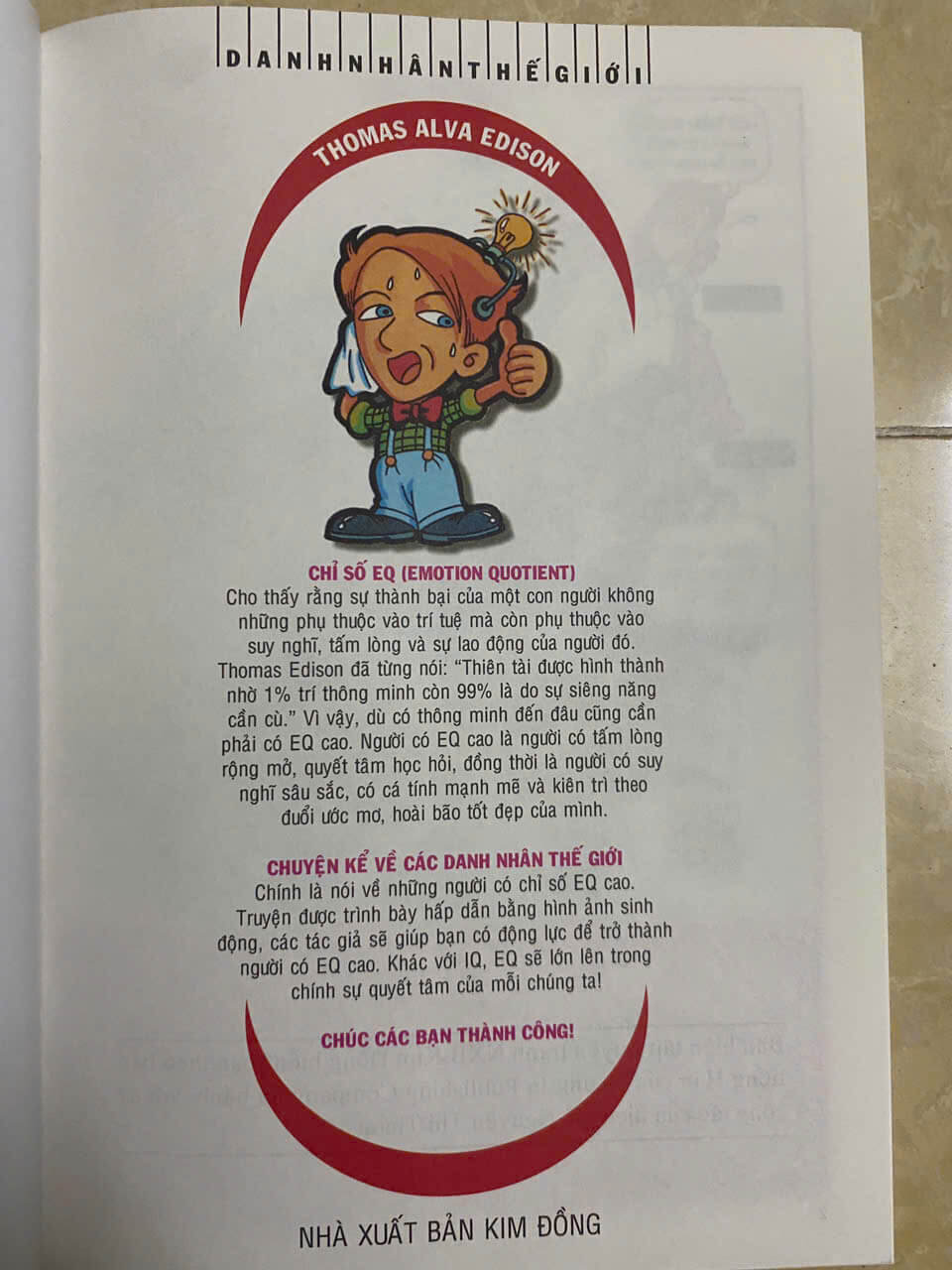 BỘ SÁCH DANH NHÂN THẾ GIỚI