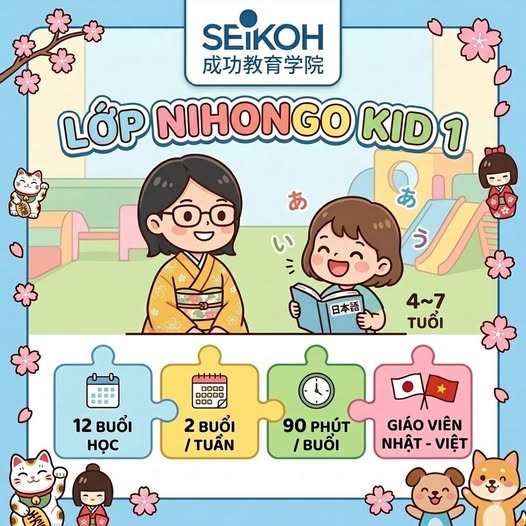LỚP NIHONGO KID