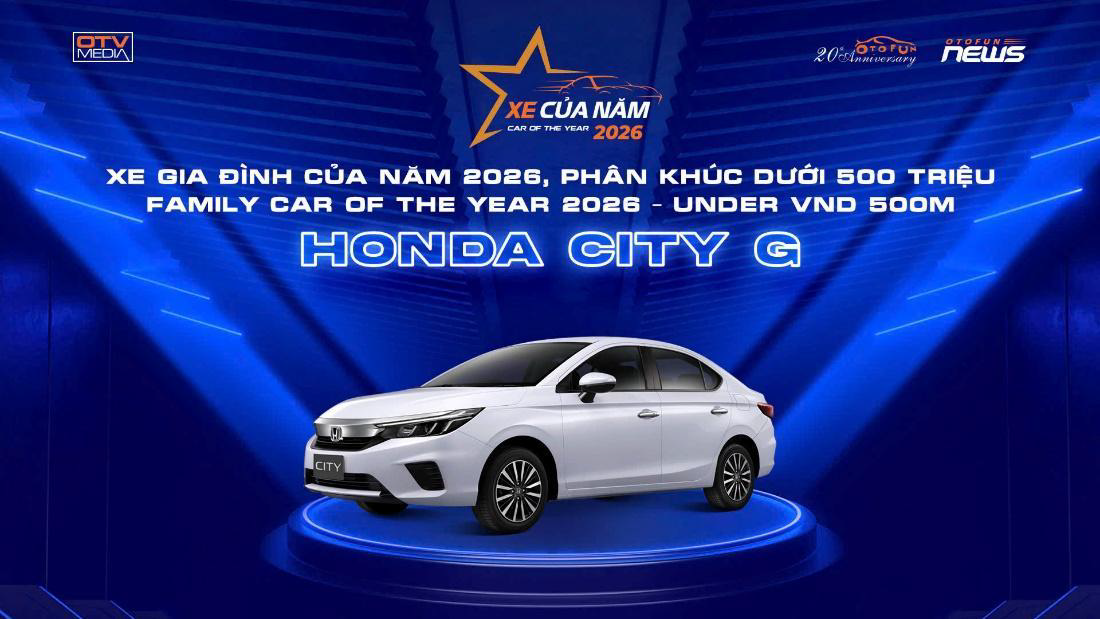 Honda HR-V e:HEV RS nhận Danh hiệu “Xe Hybrid của năm 2026” và “Xe gia đình của năm 2026, phân khúc dưới 1 tỷ”