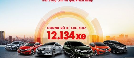 Ấn tượng 5 năm liên tiếp Honda Việt Nam tạo nên mốc kỷ lục về doanh số bán theo năm
