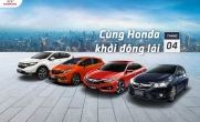 Lịch lái thử các dòng xe Honda Ôtô Tháng 04/2018