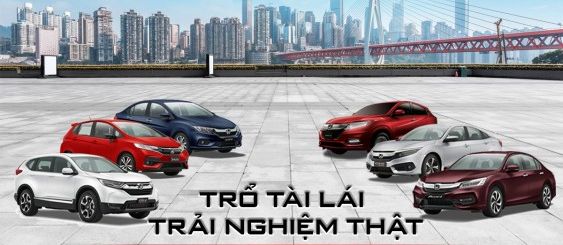 Lịch lái thử các dòng xe Honda Ôtô Tháng 08/2018