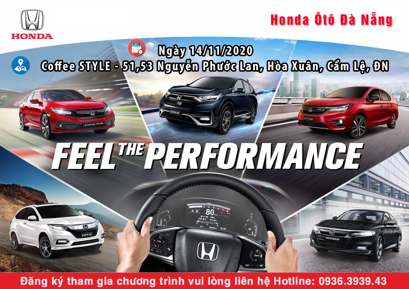 Honda Việt Nam công bố Chiến dịch quảng bá thương hiệu Honda Ôtô “Feel The Performance”