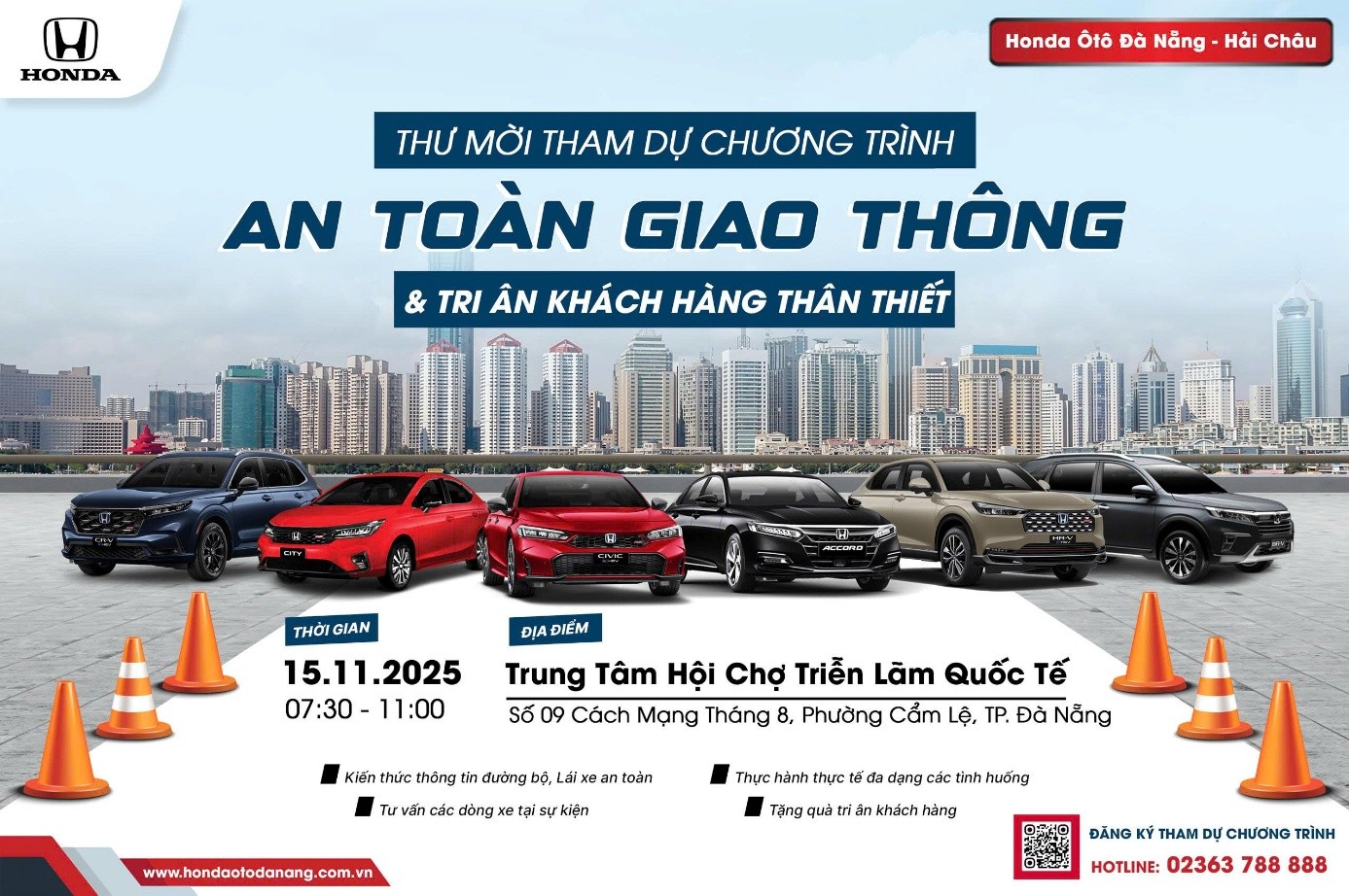 Honda Ôtô Đà Nẵng - Hải Châu Huấn Luyện An Toàn Giao Thông 2025