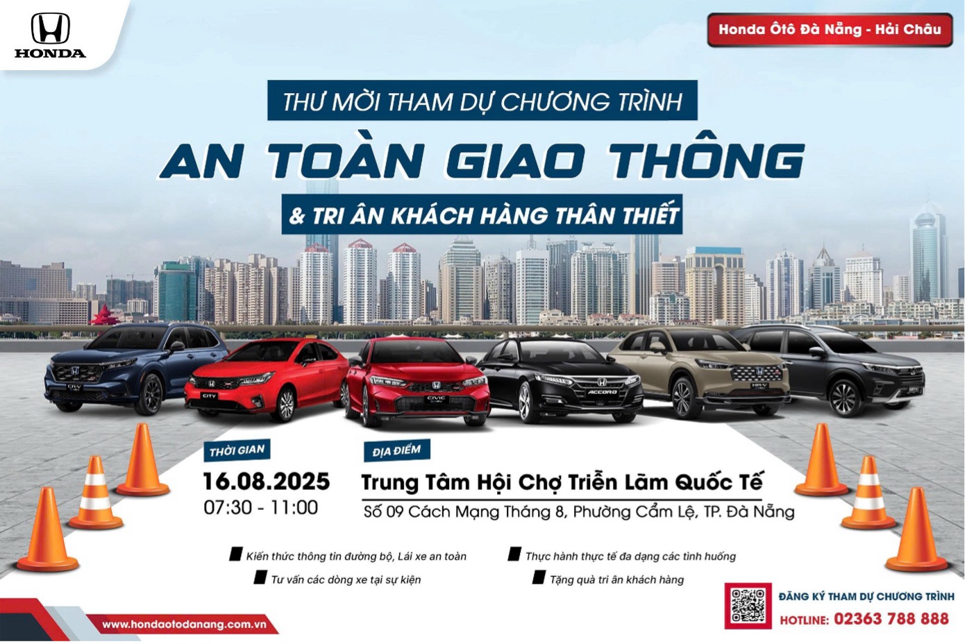 Honda Ôtô Đà Nẵng - Hải Châu  Huấn Luyện An Toàn Giao Thông Lần Thứ 36 Năm 2025