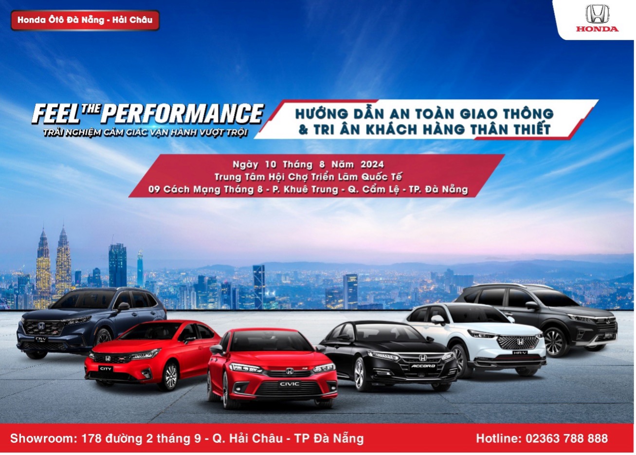 Honda ÔTô Đà Nẵng – Hải Châu  Thực hiện Chương trình “ Hương Dẫn An Toàn Giao Thông & Tri Ân Khách Hàng Thân Thiết”