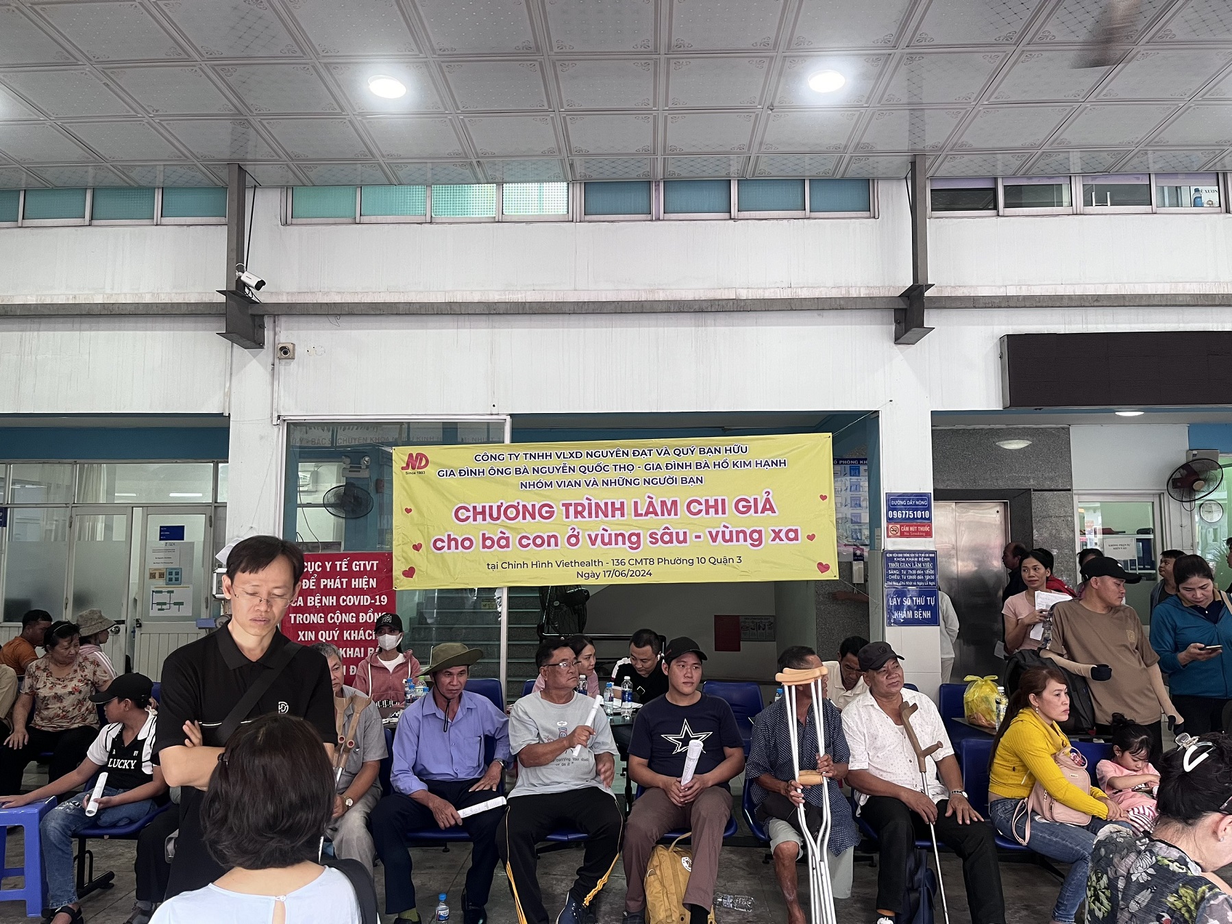 CHƯƠNG TRÌNH TỪ THIỆN LÀM TAY CHÂN GIẢ (17/06/2024)