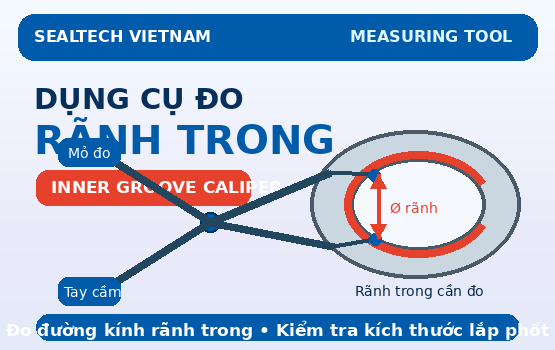 Dụng Cụ Đo Rãnh Trong Inner Groove Caliper