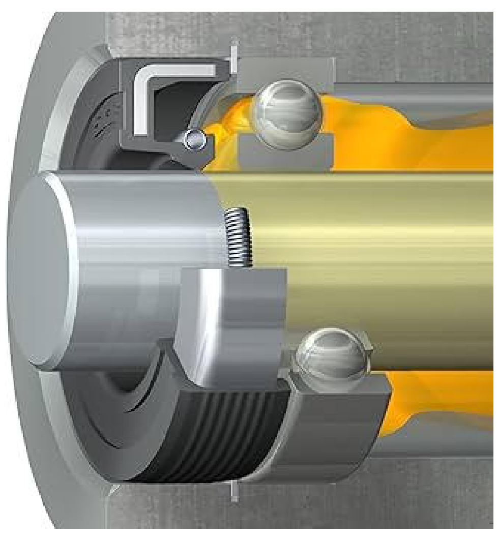 Nguyên lý làm kín của Rotary Seal: màng dầu mỏng giữa lip và trục