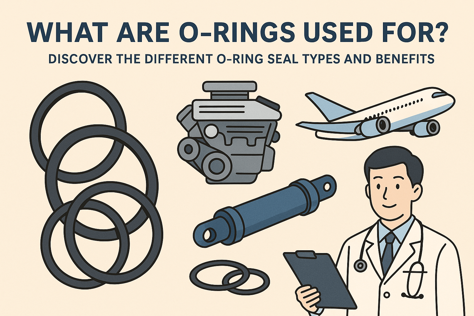 O-Ring được sử dụng ở đâu?