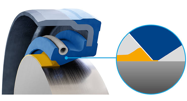Radial oil seals làm việc với dầu khoáng dầu tổng hợp môi chất khí và môi chất khắc nghiệt