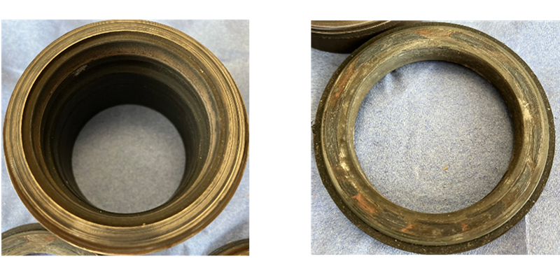 Mặt Mechanical Seal bị mòn do chạy khô