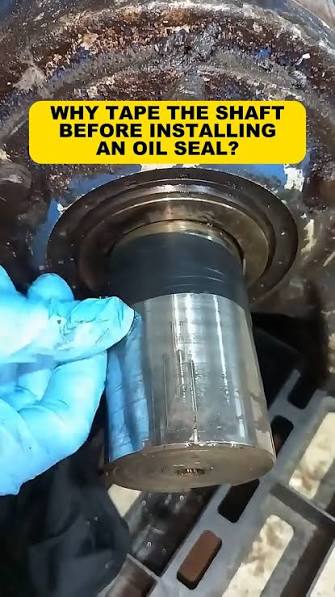 Ép Oil Seal vuông góc bằng dụng cụ lắp phù hợp