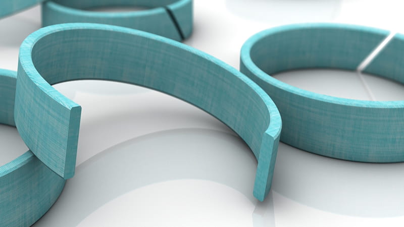 Các loại wear ring guide ring dùng cho xy lanh thủy lực