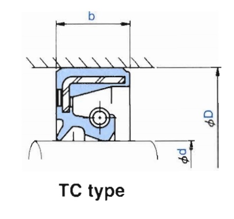 OIL SEAL NBR 300X340X16 TC - phớt chặn dầu 300×340×16 mm