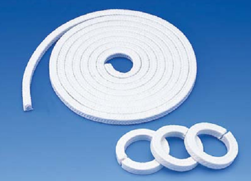 Dây tết chèn PTFE trắng Valqua No.7202W cho thực phẩm và dược - Sealtech Vietnam
