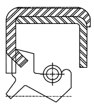 OIL SEAL NBR 38X57X10 TA