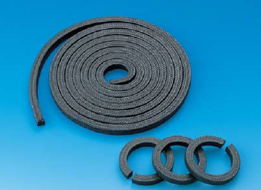 Dây tết chèn PTFE graphite Valqua No.7202 cho trục quay tốc độ cao - Sealtech Vietnam