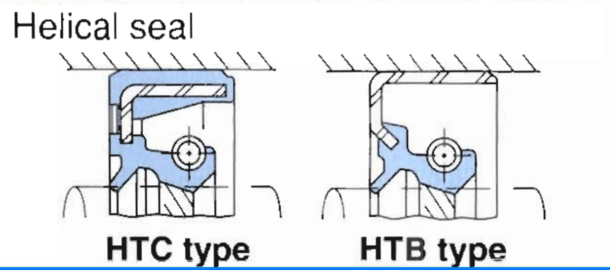 Oil seal NOK Helical seal - phớt chặn dầu theo bản vẽ hoặc mã biên dạng