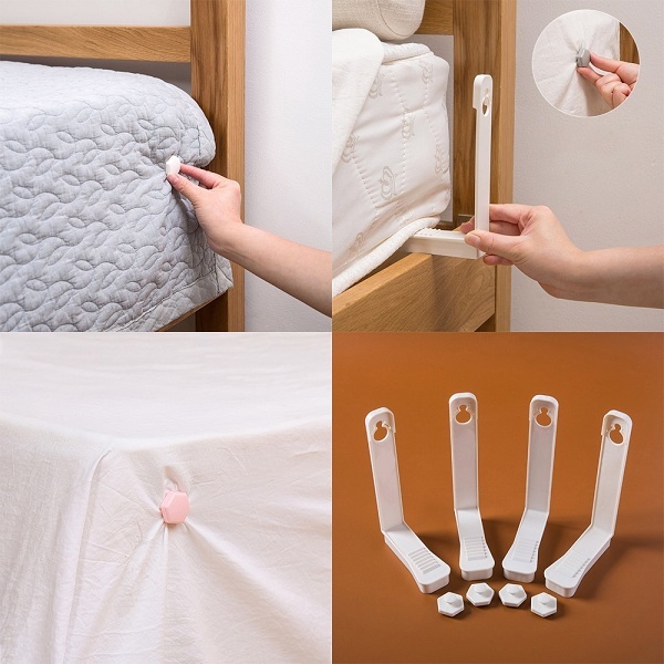 Làm sao để trải ga giường không bị tuột?