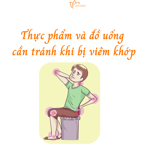 Các loại thực phẩm và đồ uống cần tránh khi bị viêm khớp