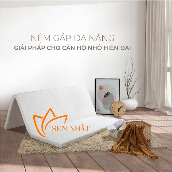 Đệm gấp - Giải pháp cho phòng ngủ nhỏ